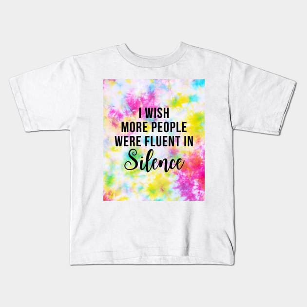 Tie Dye funny Kids T-Shirt by DewaJassin